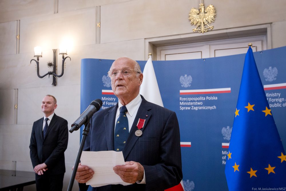 Julian Kulski uhonorowany przez MSZ
